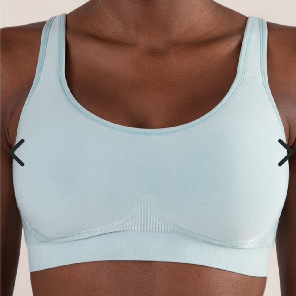 NWT Shapermint Essentials Hook & Eye Wireless Straps Butterly Shea Bra (#108)